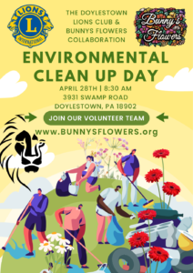 April 28, 2024 clean up day poster
